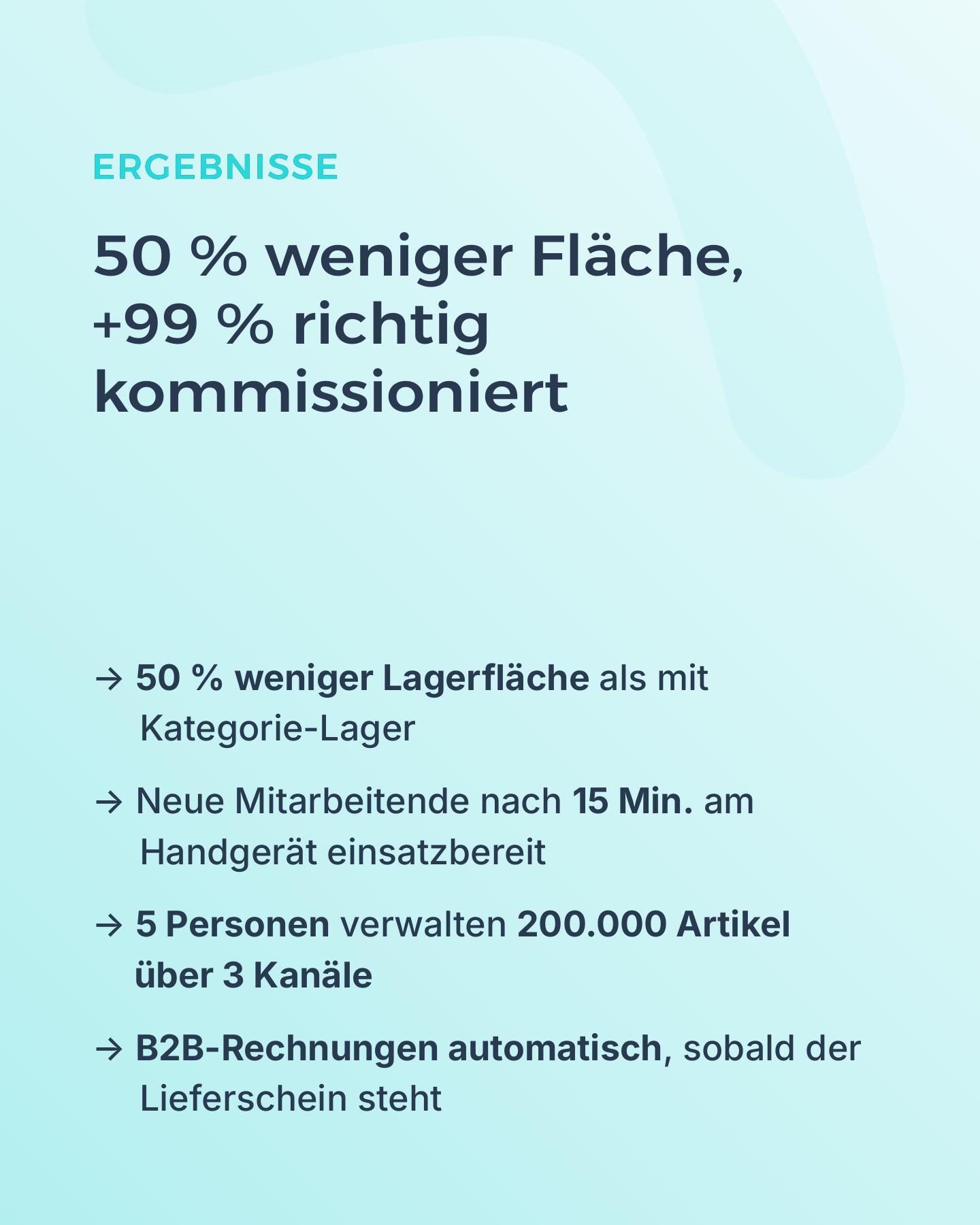 Ergebnisse der Xentral-Einführung bei Venditura