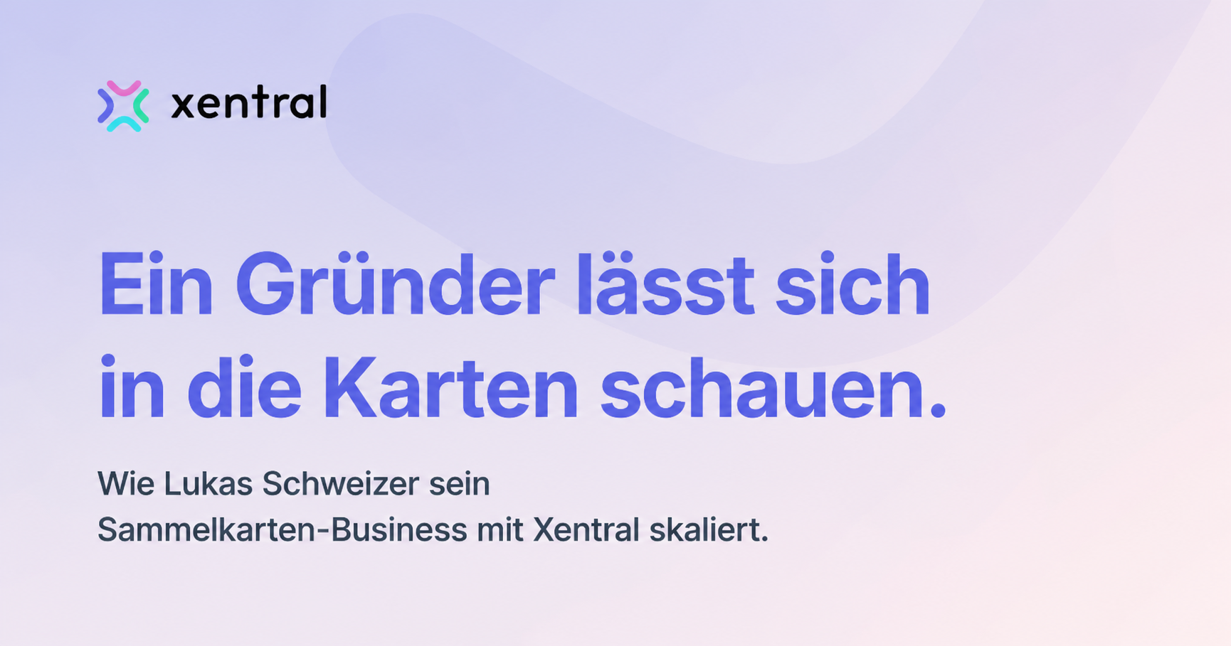 Venditura Customer Story: Lukas Schweizer skaliert sein Sammelkarten-Business mit Xentral